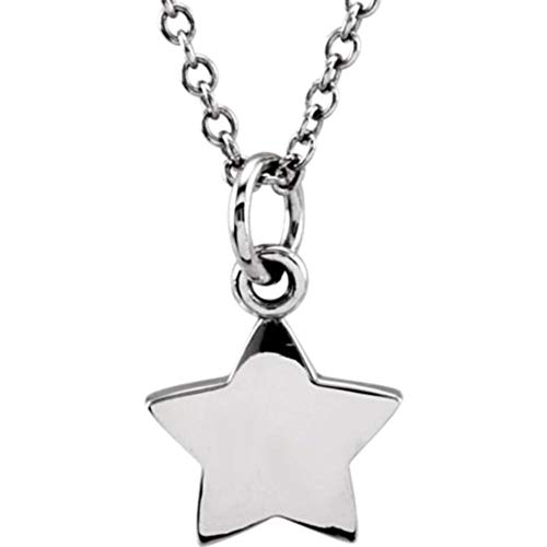 【中古】【未使用・未開封品】Petite Star 18?"ネックレス14?Kホワイトゴールド|AJIMURA-SHOP