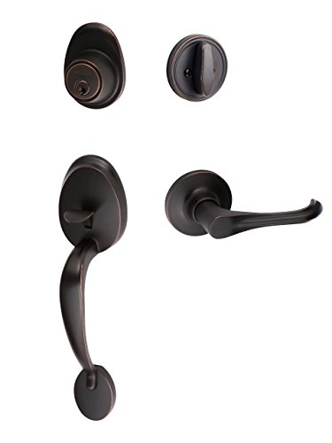【中古】【未使用・未開封品】Sure-Loc Hardware AT507/HA 11P Alta Door Handleset with Helena Interior by Sure-Loc Hardware|AJIMURA-SHOP
