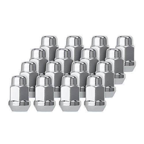 【中古】【未使用・未開封品】DPAccessories 16 クローム 12x1.5 クローズドエンド バルジ どんぐりラグナット - コーンシート - 19mm Hex D3116-HT-2305/16
