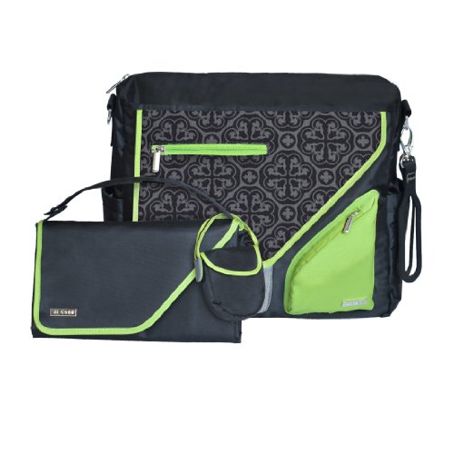 【中古】【未当てはめる・未開封品】JJ Cole Metra Diaper Bag, Midnight Clover by JJ Cole