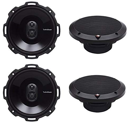 【中古】【未当て嵌める・未開封品】4) New Rockford Fosgate P1675 6.75 240W 3 Way Car Coaxial Audio Speakers Stereo by Rockford Fosgate