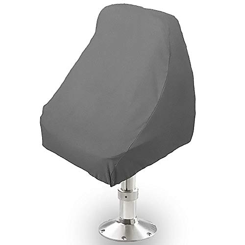 【中古】【未使用・未開封品】Boat Seat Cover Helm / Helmsman / Bucket Single Seat Storage Cover - 50cm L x 60cm W x 60cm H - Grey Heavy Duty Water, Mildew, and UV R｜AJIMURA-SHOP