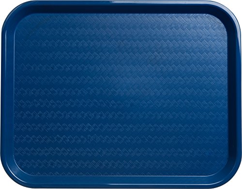 【中古】【未当て嵌める・未開封品】Carlisle コンピュータ断層撮影法141814?Caf?標準尺度社員食堂/Fast Food御盆、14?\" x 18in、青色(Pack of 12?)"