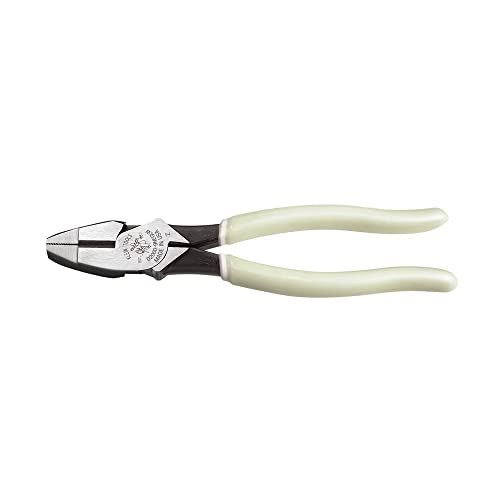 【中古】【未使用・未開封品】Klein Tools D20009NEGLW サイドカッター ラインマンズ プライヤー カット ACSR ネジ 釘 ハードワイヤー 9インチ Hi-Viz プライヤー
