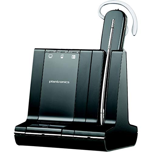 【中古】【未使用・未開封品】Plantronics SAVI W745-M 3 in 1ヘッドセット 充電器付き