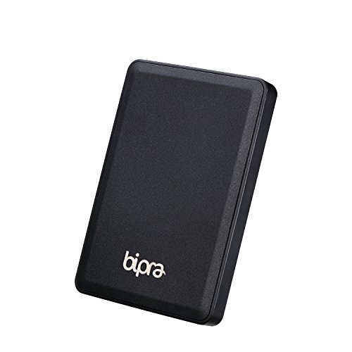 【中古】【未使用・未開封品】BIPRA S3 2.5インチ USB 3.0 NTFS ポータブル外付けハードドライブ - ブラック (500GB)