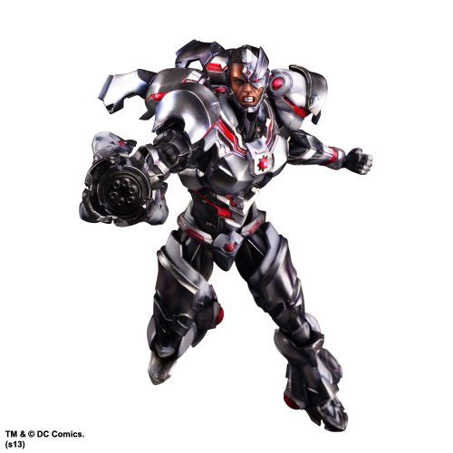 【中古】【未使用・未開封品】DC Comics VARIANT PLAY ARTS改 サイボーグ(PVC塗装済みアクションフィギュア)