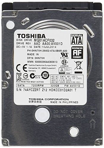 【中古】【未使用・未開封品】TOSHIBA MQ01ACF032 320GB 7mm厚 S-ATA [並行輸入品]