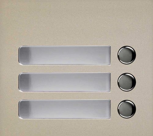 【中古】【未使用・未開封品】Aiphone GF-3P Three Call Button Panel for the GF and GT Series Modular Multi-Tenant Entry Security System by Aiphone｜AJIMURA-SHOP