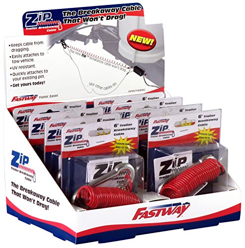 【中古】【未当て嵌める・未開封品】Fastway 80-01-9214 見せびらかす容器に並べる 4フィートジップ引きはなす有線テレビのみ