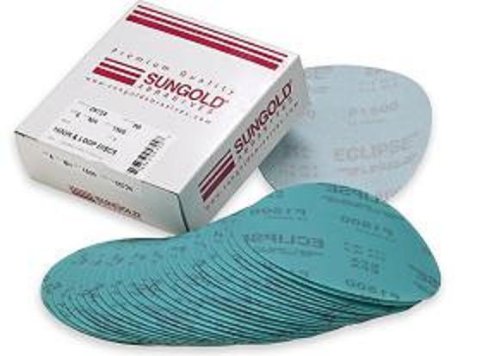 【中古】【未使用・未開封品】Sungold Abrasives 74683 74683 6-Inch x No Hole Eclipse Film Hook and Grits 5 Each of 800, 1200, 1500 and 2000 Loop Discs Assorted Fine,