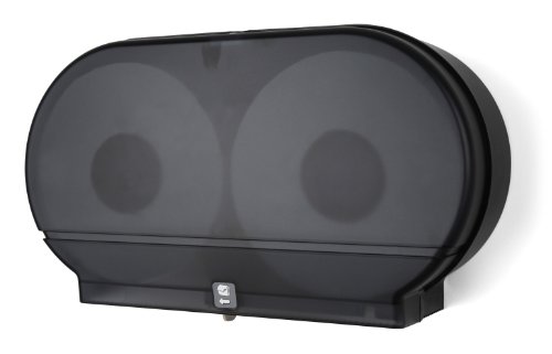 【中古】【未当て嵌める・未開封品】Palmer Fixture RD0027-02F ツインジャンボティッシュディスペンサー 中核グループアダプタ付き添い人 黒いこと半澄み切った 1 RD0027-02F 1 パソコン・周辺機器-その他