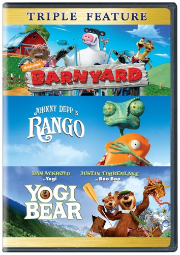 【中古】【未使用・未開封品】Barnyard/Rango/Yogi Bear [DVD] [Import]