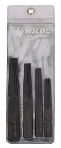 【中古】【未使用・未開封品】Wilde Tool 89/VP Screw Extractor Set Vinyl Pouch, 4-Piece by Wilde Tool