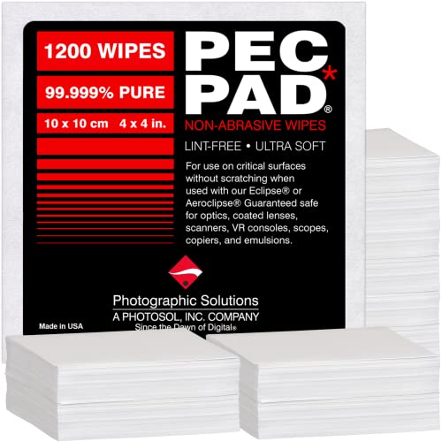 【中古】【未使用・未開封品】PEC-PAD 糸くずが出ないワイプ 4インチ x 4インチ 非研磨性 ウルトラソフトクロス カメラ、レンズ、フィルター、フィルム、スキャナー、望遠鏡、|AJIMURA-SHOP