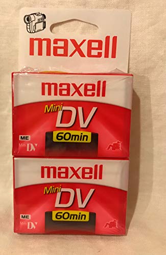 【中古】【未当てはめる・未開封品】Maxell 298012?MINIデジタルヴィデオテープ( 60分、2?PK