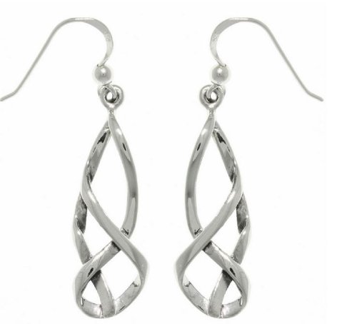 【中古】【未使用・未開封品】Jewelry Trends スターリングシルバー ケルト バランスノット ダングルイヤリング