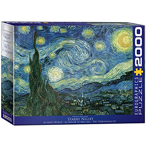 【中古】【未使用・未開封品】ジグソーパズル 2000ピース ユーログラフィックス 星月夜 8220-1204｜AJIMURA-SHOP