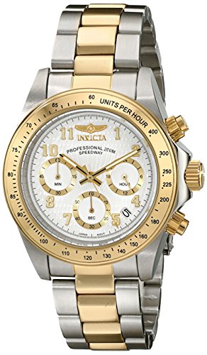 【中古】【未当て嵌める・未開封品】Invicta Men\u0027s 17026 Speedway Analog Display Japanese Quartz Two Tone Watch