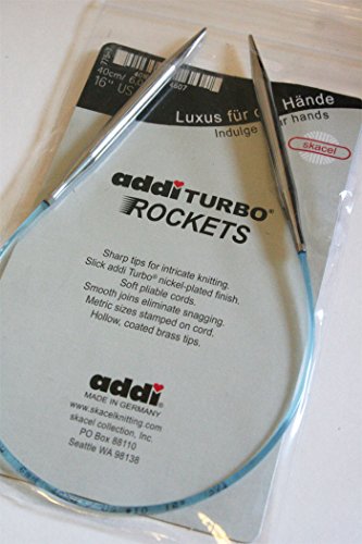 【中古】【未使用・未開封品】Addi Skacel Turbo Sock Rockets Circular Needles 16, 3.75 mm US Size 5 by Addi Skacel Turbo Rockets Circular Needles 16, 3.75 mm US Size