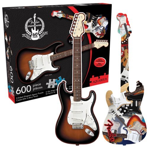 【中古】【未使用・未開封品】Puzzle - Fender - Stratocaster (2 Sided, 600 pcs) Licensed Gifts Toys 75006