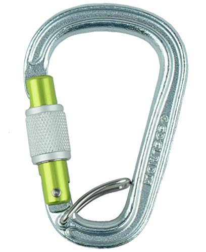 【中古】【未使用・未開封品】Edelrid Bruce - mousquetons - Steel, FG Argent Mousquetons