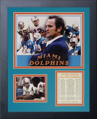 【中古】【未当て嵌める・未開封品】Legends Never Die 1972 マイアミ・ドルフィンズ 一こま入り口・入口フォトコラージュ 11x14in
