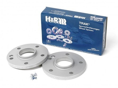 【中古】【未当て嵌める・未開封品】H\u0026R (3055571SW TRAK+ DRホイールアダプターボルト、黒いこと、15粍 スポーツ・アウトドア-その他