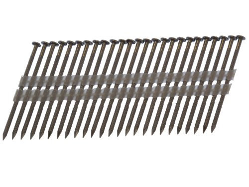 【中古】【未使用・未開封品】Spot Nails Spot Nails 2-10D120SSR 3-inch by .120-inch 20-22 Degree Plastic Strip 304 Stainless Steel Nails 1,000 per Box by Spot Nails