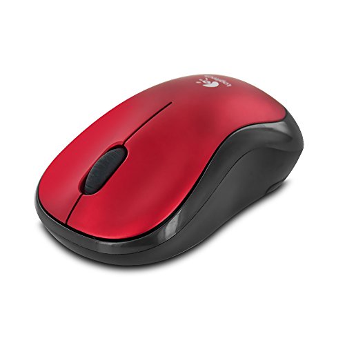 【中古】【未当て嵌める・未開封品】Logitech 無線電話二十日鼠 赤いこと/黒いこと M185