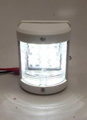 【中古】【未当て嵌める・未開封品】MARINE BOAT WHITE STERN LED NAVIGATION LIGHT WATERPROOF 2 NAUTICAL MILES