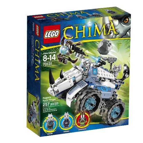 【中古】【未当て嵌める・未開封品】レゴLEGO Chima 70131 Rogon\u0027s Rock Flinger