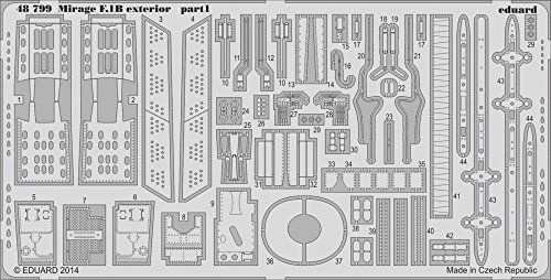 【中古】【未使用・未開封品】エデュアルド 1/48 48799 ミラージュF.1B外装パーツ|AJIMURA-SHOP