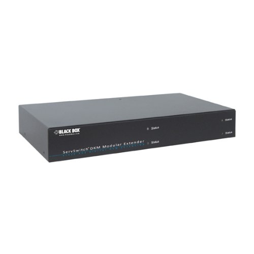 【中古】【未当て嵌める・未開封品】Black Box モジュラーKVMエクステンダーハウジング 4拡張スロット 5Aワット数付き添い人 パソコン・周辺機器-その他