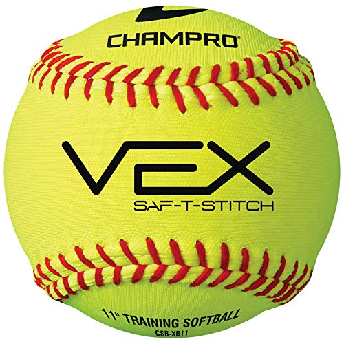 【中古】【未使用・未開封品】Champro Vex Training Softball, Optic Yellow, 28cm｜AJIMURA-SHOP