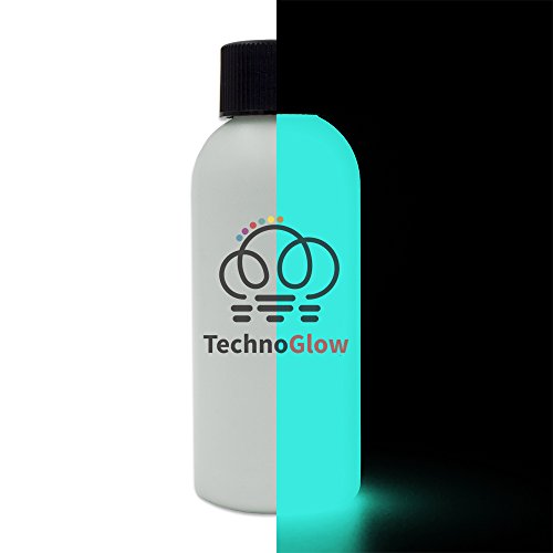 【中古】【未使用・未開封品】鮮やかなAqua Glow in the Darkアクリルペイント???UV Reactive 4 fluid ounce|AJIMURA-SHOP