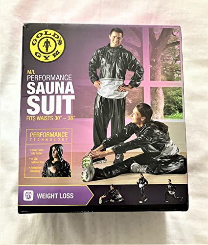 【中古】【未当て嵌める・未開封品】Golds Gym 動作 サウナ背広 M/L
