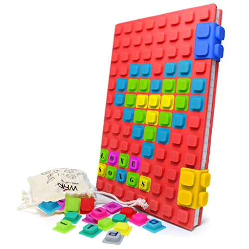 【中古】【未使用・未開封品】WAFF ソフトシリコンカバーコンボ パーソナライズノートブック/日記帳 L Combo
