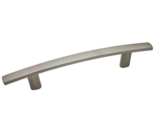 【中古】【未当てはめる・未開封品】Cosmas 2363-96SN Satin Nickel Subtle Arch Cabinet Hardware Handle Pull - 3-3/4\