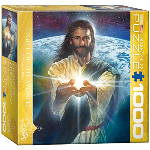 【中古】【未使用・未開封品】EuroGraphics Light of the World パズル (小さな箱) (1000ピース)