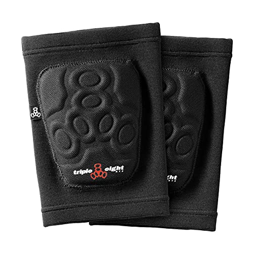 【中古】【未当て嵌める・未開封品】(Large, Black) - Triple 8 Covert Elbow Pads