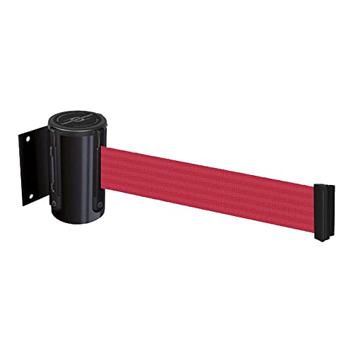 【中古】【未当てはめる・未開封品】Tensabarrier 896-STD-33-MAX-NO-R5X-C Standard Wall Mount, No Custom Red Webbing Standard Belt End, Maximum 13\u0027, Black by Tensabarrier