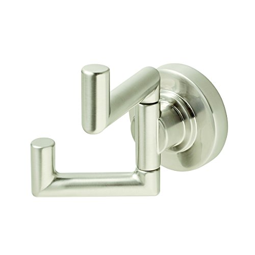 【中古】【未使用・未開封品】(Double Robe Hook, Brushed Nickel) - Speakman SA-1008-BN Brushed Nickle Neo Neo Pivoting Double Robe Hook|AJIMURA-SHOP