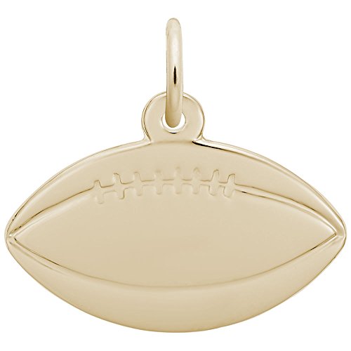 【中古】【未使用・未開封品】Footballチャーム、チャームブレスレットとネックレス用 ゴールド｜AJIMURA-SHOP