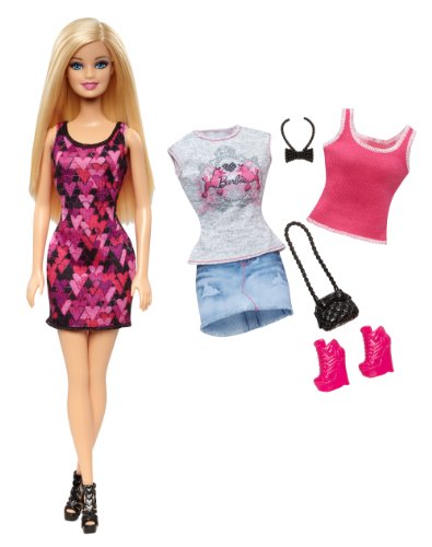 【中古】【未使用・未開封品】バービー人形 ファッション ギフトセット シューズ アクセサリー ドール付 Barbie ライセンス