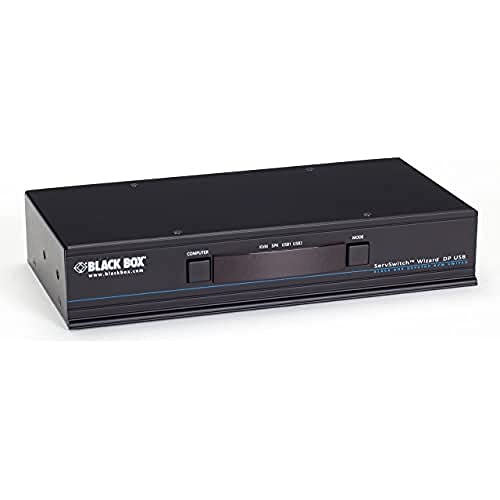 【中古】【未使用・未開封品】BlackBox KV9804A ServSwitch 4 Port Display Port Fd