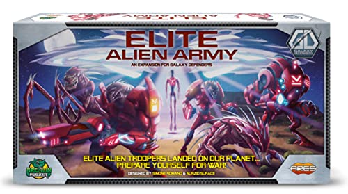 【中古】【未使用・未開封品】Galaxy Defenders Elite エイリアン アーミー ボードゲーム