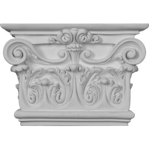 【中古】【未使用・未開封品】Ekena Millwork CAP07X10X03AR 10 3/8-Inch W x 7 1/2-Inch H x 2 5/8-Inch P Artis Onlay Capital by Ekena Millwork