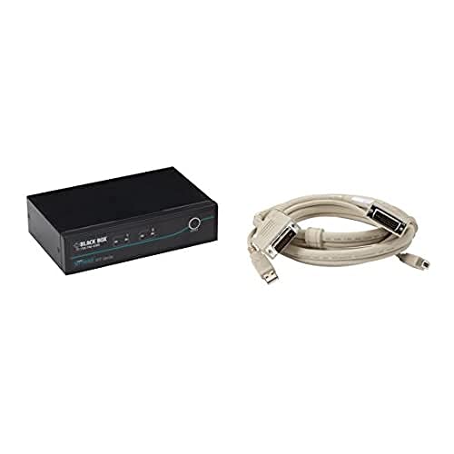 【中古】【未当て嵌める・未開封品】Black Box Corp 奉公取り替えっこ DT DVI 4界面 エミュレーテッドUSB鍵盤/二十日鼠一揃いの道具付き添い人 - 4電子計算機 - 1田舎臭い使用者 - 1920