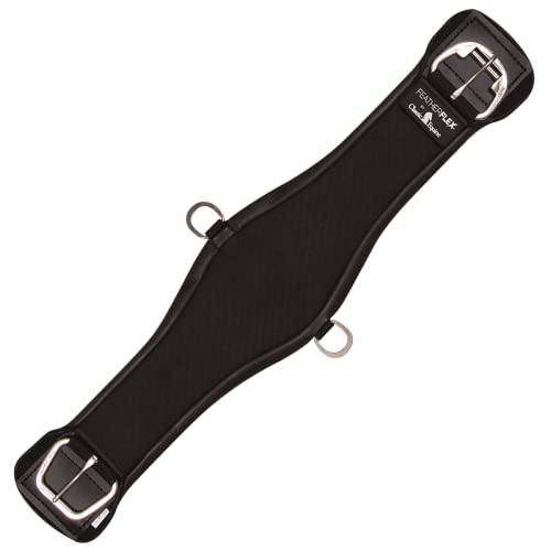 【中古】【未当て嵌める・未開封品】(90糎 , Black) - Classic Equine Feather Flex Roper Cinch